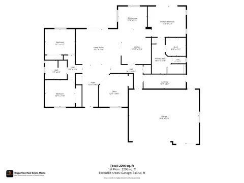 Floorplan - 4689 Kilkee Dr, Redding, CA 96001 photo 1 of 1