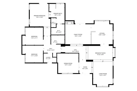 Floorplan - 1413 River Ridge Dr, Redding, CA 96003 photo 1 of 1