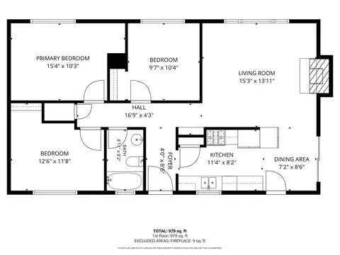 Floorplan - 1232 Scenic Way, Redding, CA 96001 photo 1 of 1