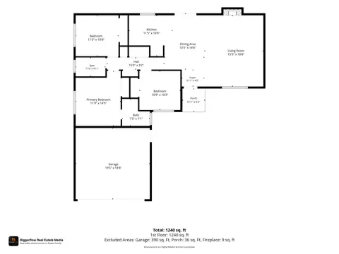 Floorplan - 4040 Oro St, Redding, CA 96001 photo 1 of 1