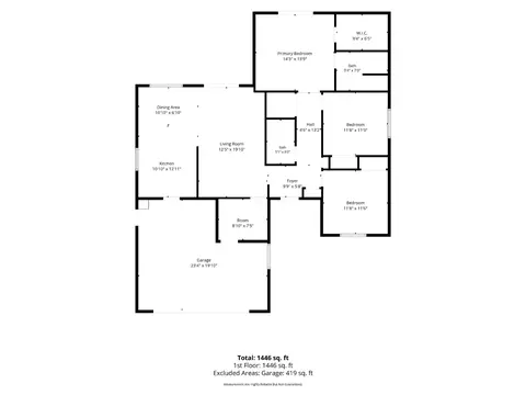 Floorplan - 1005 Grouse Dr, Redding, CA 96003 photo 1 of 1