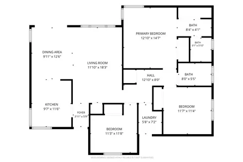 Floorplan - 1834 Winterwood Ct, Redding, CA 96002 photo 1 of 1
