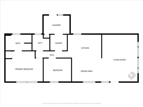 Floorplan - 8644 El Camino Ave, Gerber, CA 96035 photo 2 of 2