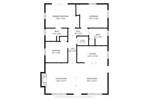 Floorplan - 10247 Salmon Creek Rd, Redding, CA 96003 photo 1 of 1