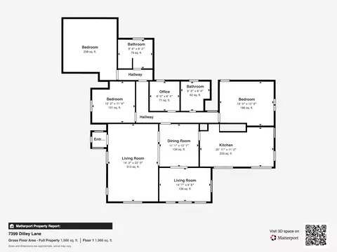Floorplan - 7399 Dilley Ln, Redding, CA 96002 photo 1 of 2