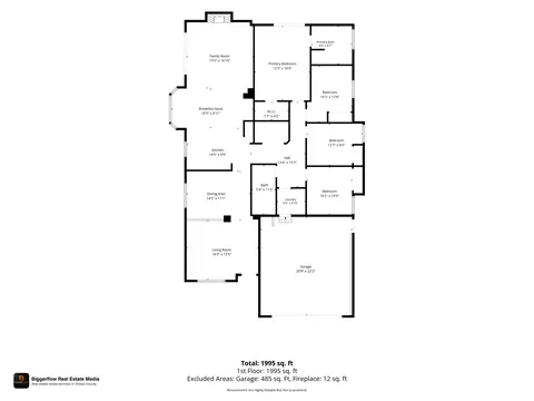 Floorplan - 4561 Quinton Dr, Redding, CA 96001 photo 1 of 1