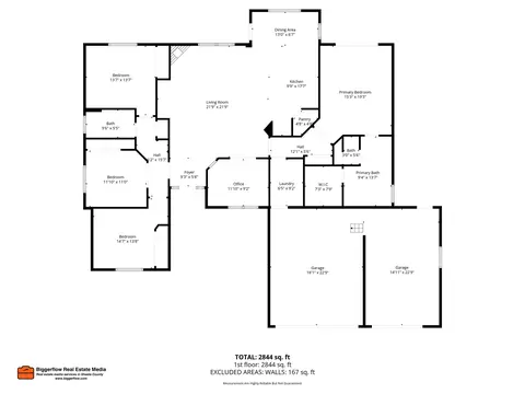 Floorplan - 3030 Clear Water Ct, Redding, CA 96002 photo 1 of 2
