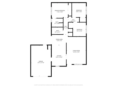 Floorplan - 910 Aloha St, Red Bluff, CA 96080 photo 2 of 2