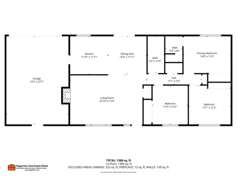 Floorplan - 8003 Narrows Way, Redding, CA 96001 photo 1 of 1