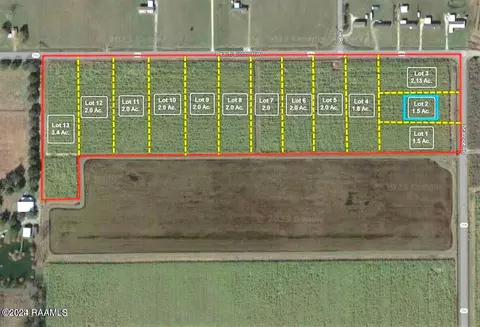 2700 Blk Peach Bloom Hwy #LOT 2, Church Point, LA 70525