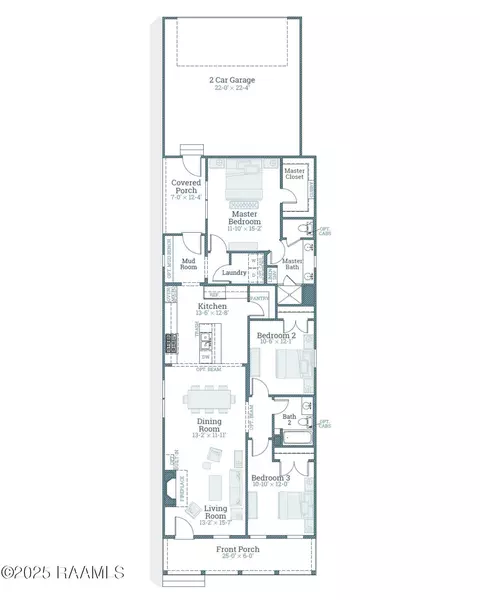 Floorplan - 409 Bozeman Trl, Scott, LA 70583 photo 1 of 1