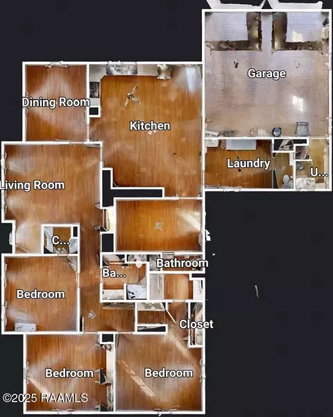 Floorplan - 112 Abshire Dr, Kaplan, LA 70548 photo 1 of 3
