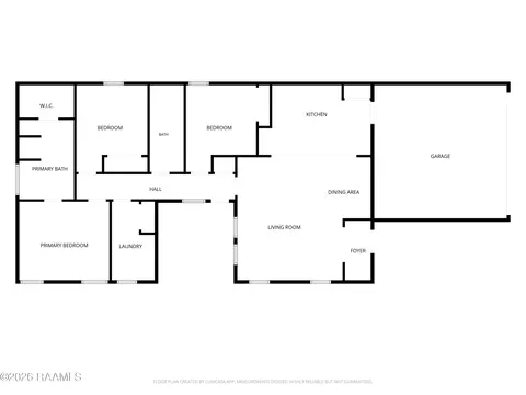 Floorplan - 207 Alpine Dr, Lafayette, LA 70506 photo 1 of 1