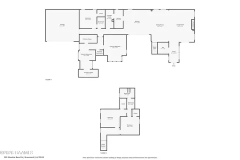 Floorplan - 203 Shadow Bend Dr, Broussard, LA 70518 photo 1 of 1