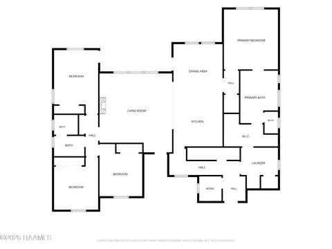Floorplan - 127 Fair Grounds Dr, Lafayette, LA 70503 photo 1 of 2