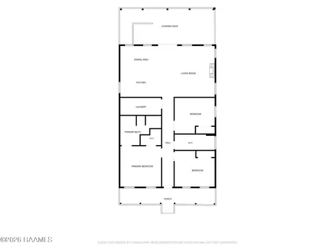 Floorplan - 221 Pierce Mitchell Rd, Hackberry, LA 70645 photo 1 of 1