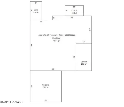 1703 Juanita St, New Iberia, LA 70560