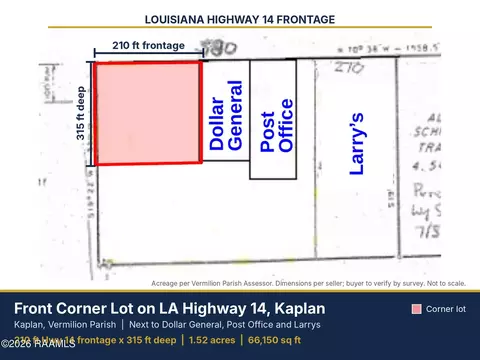 tbd W Veterans Memorial #CORNER, Kaplan, LA 70548 photo 3