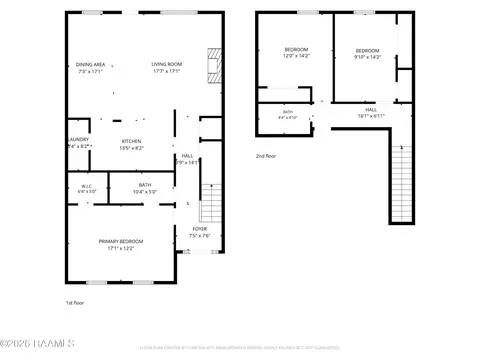 Floorplan - 418 Cane Dr, Lafayette, LA 70508 photo 3 of 5