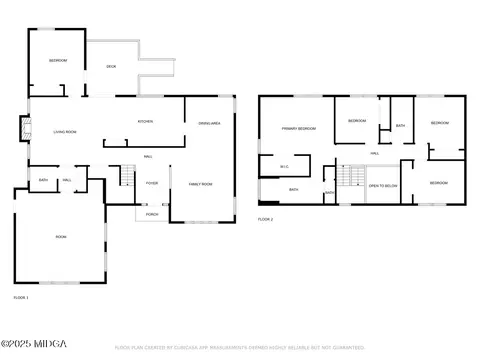Floorplan - 1114 King Arthur Dr, Macon, GA 31220 photo 1 of 3