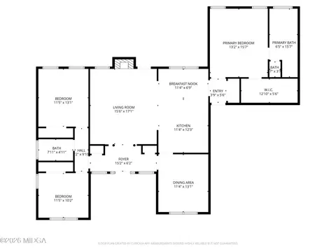 Floorplan - 546 Aarons Cir, Gray, GA 31032 photo 1 of 1