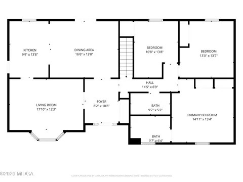 Floorplan - 4895 Guerry Dr, Macon, GA 31210 photo 4 of 6