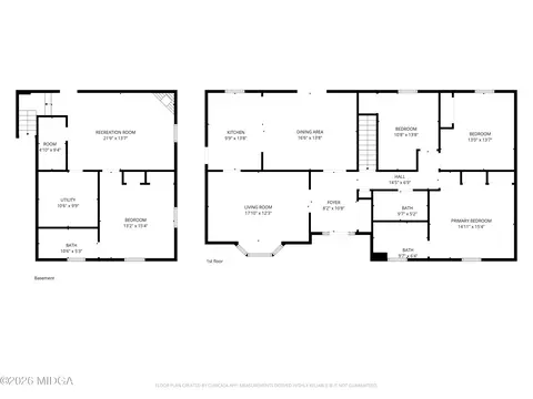 Floorplan - 4895 Guerry Dr, Macon, GA 31210 photo 1 of 6