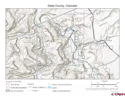 Tbd Dominguez Canyon Road, Delta, CO 81416