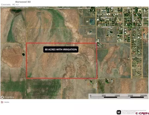 80 Ac Tbd 42zs Rd, Norwood, CO 81423