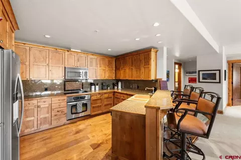 Kitchen - 14 Hunter Hill Rd #A208, Crested Butte, CO 81225 photo 3 of 4