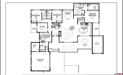 Floorplan - 910 Red Canyon Trl, Durango, CO 81301 photo 1 of 1