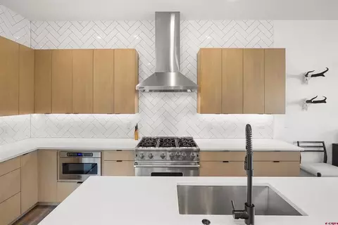 Kitchen - 239 Rock Point Dr #B, Durango, CO 81301 photo 5 of 5