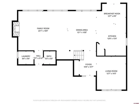 Floorplan - 554 Oak Dr, Durango, CO 81301 photo 2 of 2