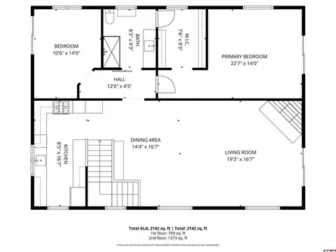 Floorplan - 1483 Los Ranchitos Dr, Durango, CO 81301 photo 1 of 2