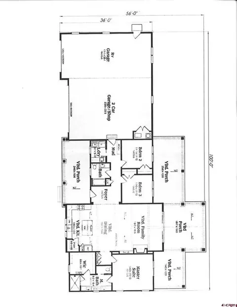 Floorplan - 18371 2325 Rd, Cedaredge, CO 81413 photo 1 of 1