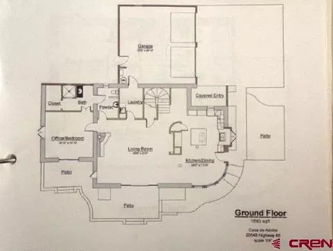 Floorplan - 20648 Highway 65 Hwy, Cedaredge, CO 81413 photo 2 of 2