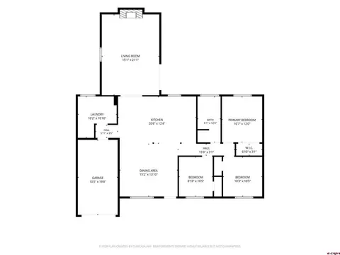 Floorplan - 723 Birch Dr, Cortez, CO 81321 photo 1 of 1