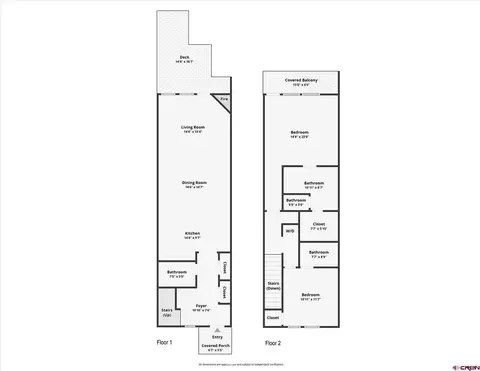 Floorplan - 277 E 3rd Ave #103, Durango, CO 81301 photo 1 of 1