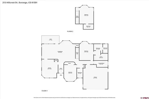 Floorplan - 213 Hillcrest Dr, Durango, CO 81301 photo 1 of 1