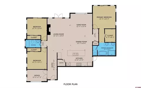Floorplan - 21 Estancia Ct, Durango, CO 81301 photo 2 of 2