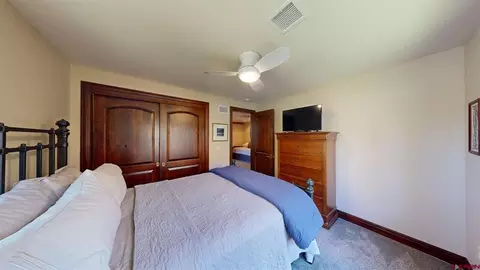 Bedroom - 868 N Dalton Ranch Rd, Durango, CO 81301 photo 9 of 10