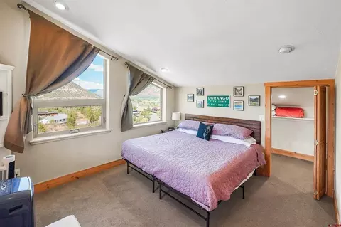 Bedroom - 1257 Galaxy Dr, Durango, CO 81301 photo 7 of 8