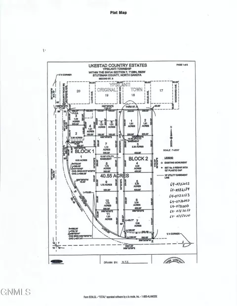 ''near'' Broadway Avenue S, Ypsilanti, ND 58497