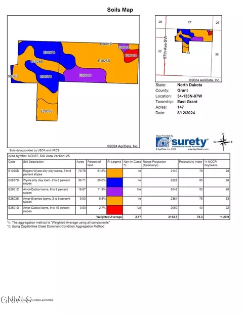 tbd 57 Ave SW, Leith, ND 58529 photo 3