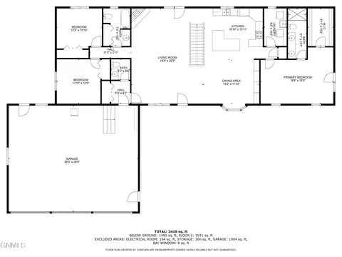 Floorplan - 5150 57th St SE, Bismarck, ND 58504 photo 2 of 4