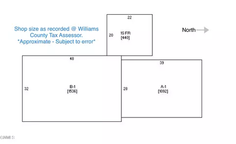 Floorplan - 5507 145th Ave NW, Williston, ND 58801 photo 1 of 1