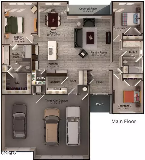 Floorplan - 2403 Dutton Cir SE, Mandan, ND 58554 photo 1 of 1