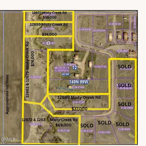 12657 Misty Creek Rd, Watford City, ND 58854