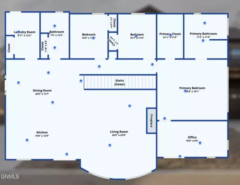 Floorplan - 806 Bruegger St, Alexander, ND 58831 photo 1 of 2
