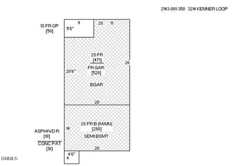 Floorplan - 3214 Kenner Loop, Bismarck, ND 58504 photo 1 of 1